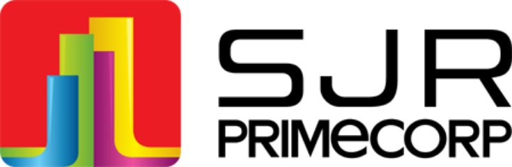 SJR Prime Corporation Pvt. Ltd. logo, the developer of SJR Blue Waters